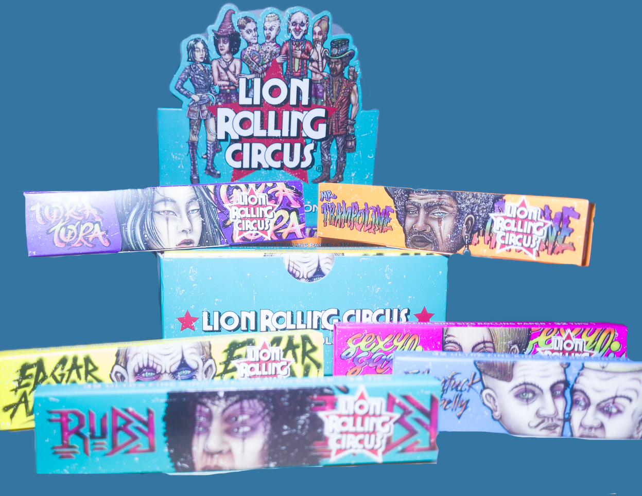 Seda Lion Rolling Circus King Sinze com Piteira