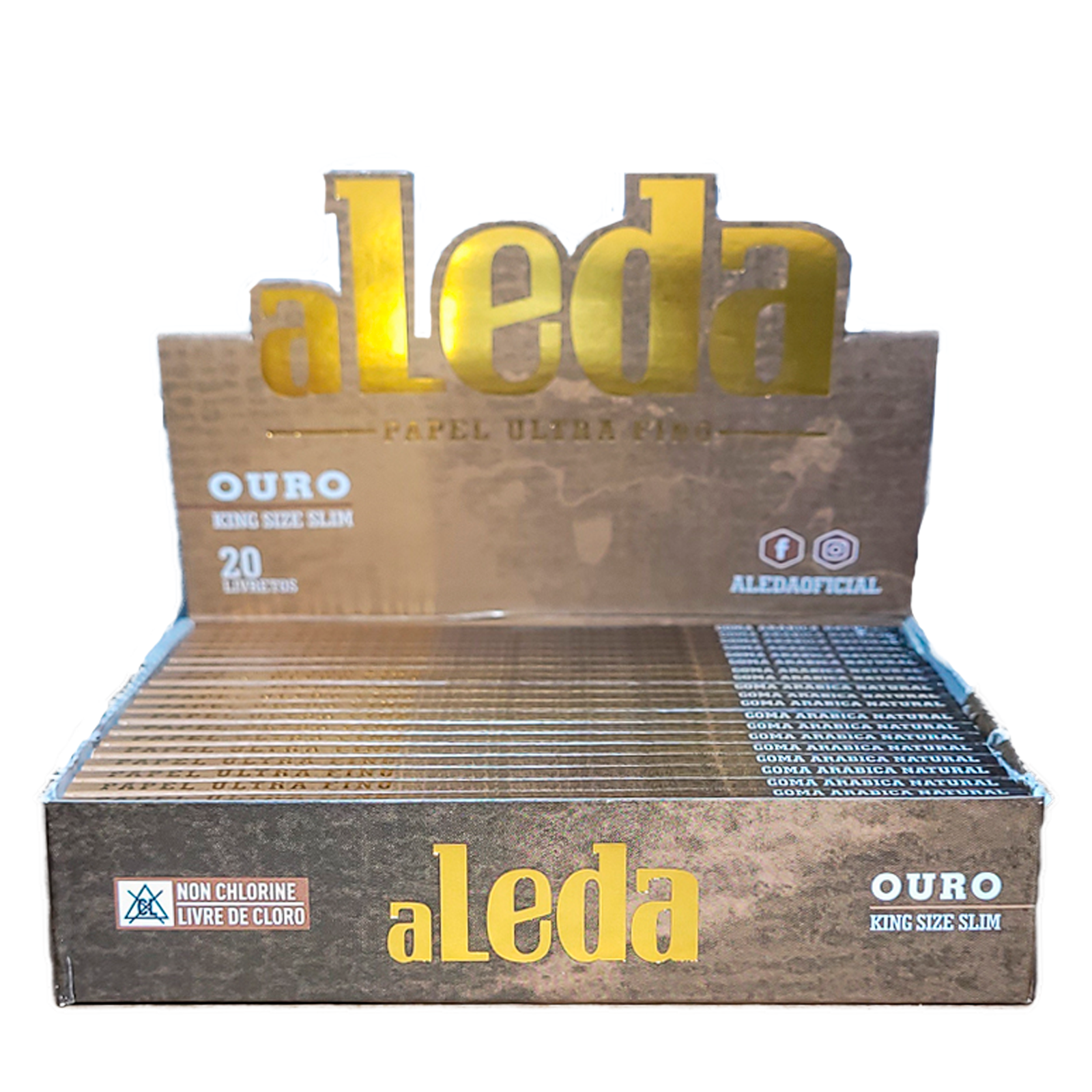 Seda aLeda Ouro King Size Slim