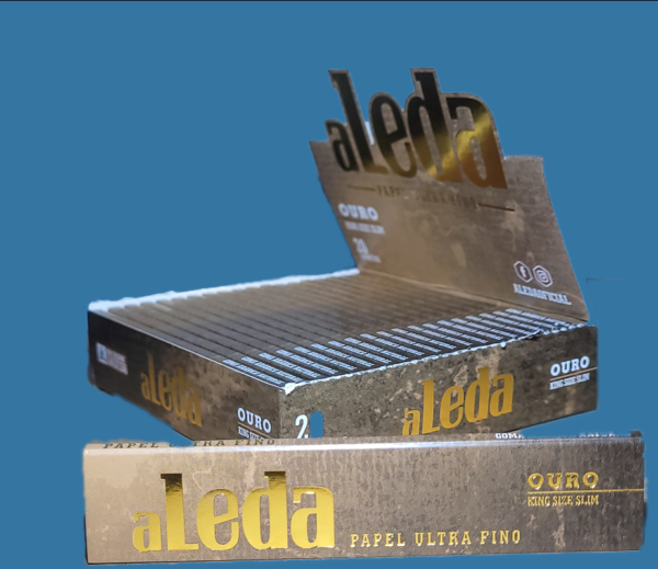 Seda aLeda Ouro King Size Slim - Image 2